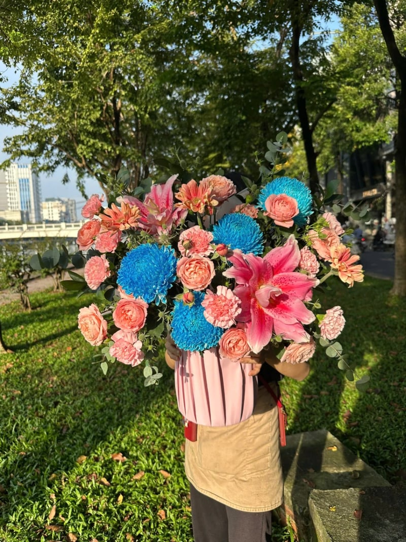 Hộp Hoa Chúc Mừng 01 2