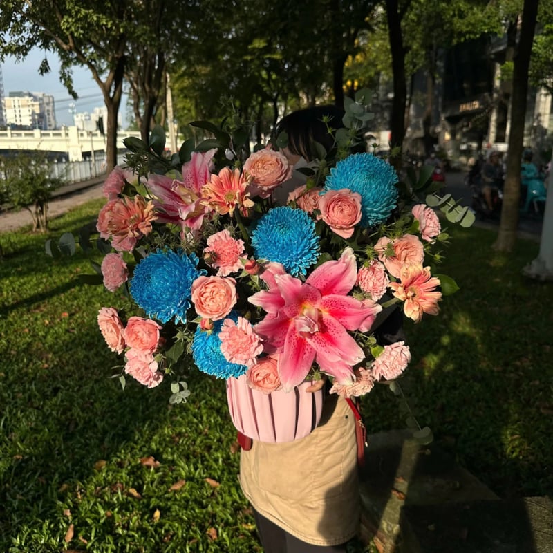 Hộp Hoa Chúc Mừng 01 3