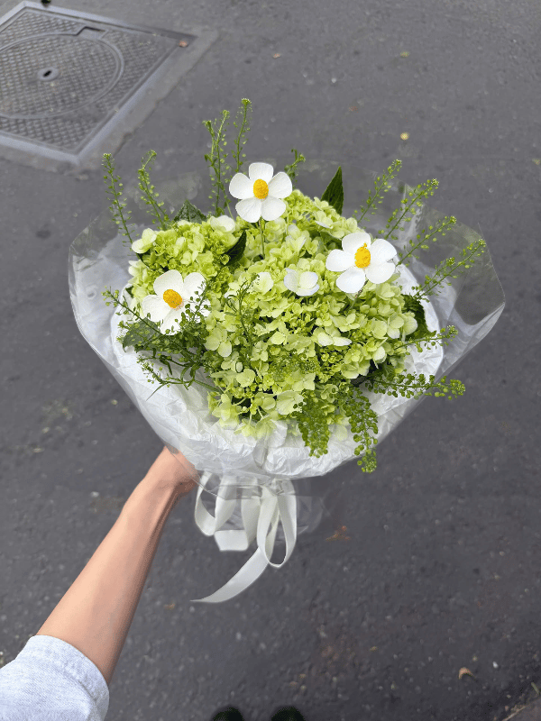 Tú Cầu Mix Cúc Gỗ – ảnh 1